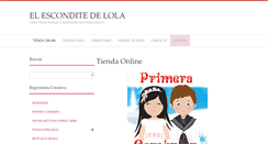 Desktop Screenshot of elesconditedelola.com